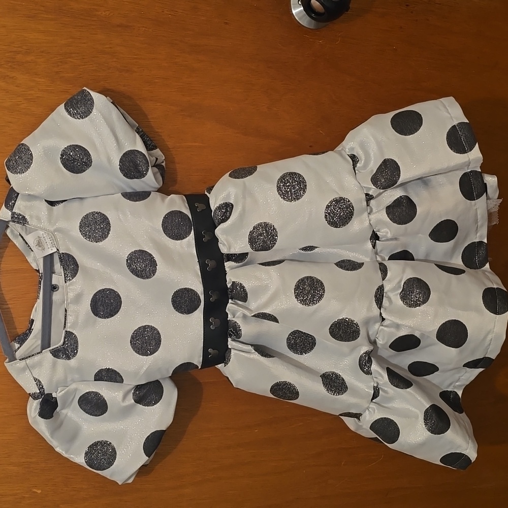 Disney Silver and Black Dress